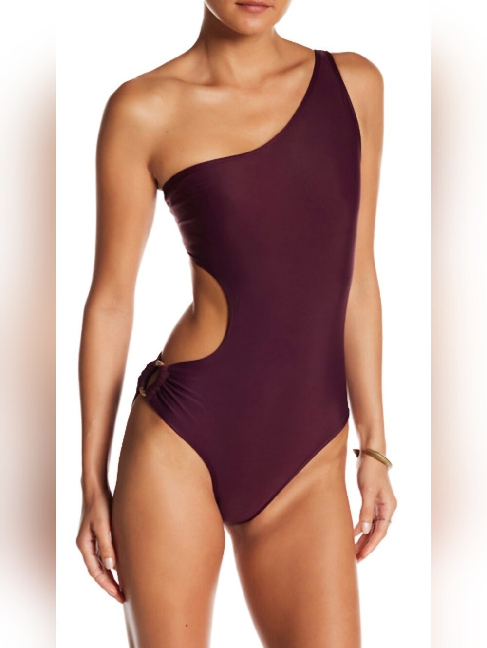 NWT Black Mia Marcelle Swim One-Piece Swimsuit, Size XS